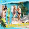 3 Pcs Inflatable Surf Board and Shark Luau Decoration Include 2 Pcs 38.9 in Shark Pool Toy and 60 in Inflatable Surfboard Decor Party Decorations for Adults Boys Girls Surf Beach Party